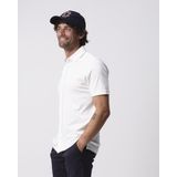 Campbell - Francochamp - Poloshirt - Wit - 100% Katoen