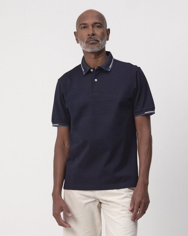 Campbell - Warson - Poloshirt - Wit - Katoenmix