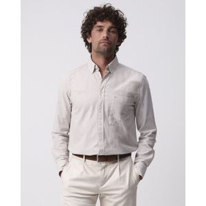 Campbell Ranger Overhemd - Coca Mocha Brown - Katoen/Elasthaan