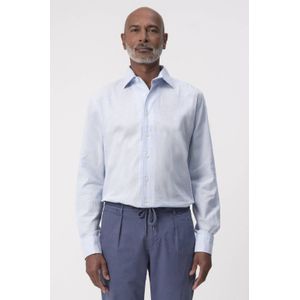 Campbell - Sawyer - Casual Overhemd - Chambray Blue - 100% Katoen