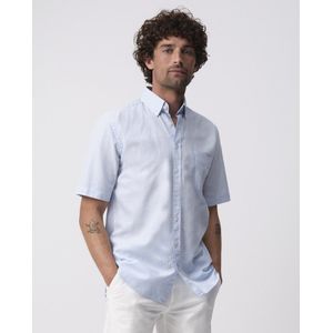 Campbell - Ranger - Overhemd - Chambray Blue - Korte Mouwen