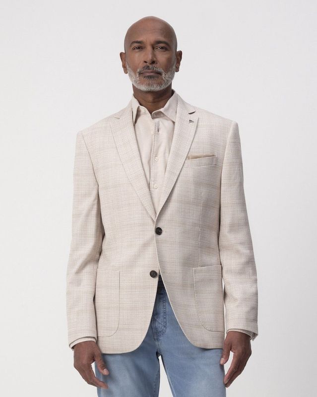 Campbell Sinclair - Colbert - Lichtblauw - 69% Polyester, 29% Viscose, 2% Elastaan