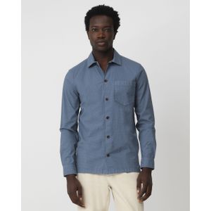 J.C. Rags casual overhemd met lange mouwen ash