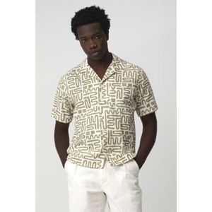 J.C. RAGS Alberto Casual Heren Overhemd Korte Mouw