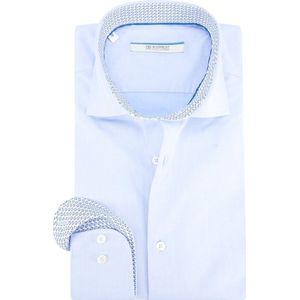 Blueprint - Heren Overhemd - Lange Mouw - Blauw - Katoen