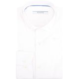 The BLUEPRINT - Premium Overhemd - Beige Dessin - Lange Mouwen - Kent Boord