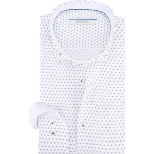 The Blueprint - Overhemd - Blauw - Katoen