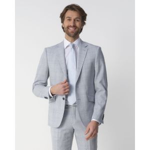 JEFF Heren JFEzra Jacket | Sakko met stretch Grey Mix 58