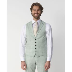 Recall - Gilet Hunt - Groen - 100% Wol - Vijf Knopen