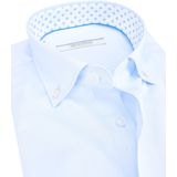The BLUEPRINT Premium - Lichtblauw - Overhemd - Lange Mouwen - Buttondown Kraag