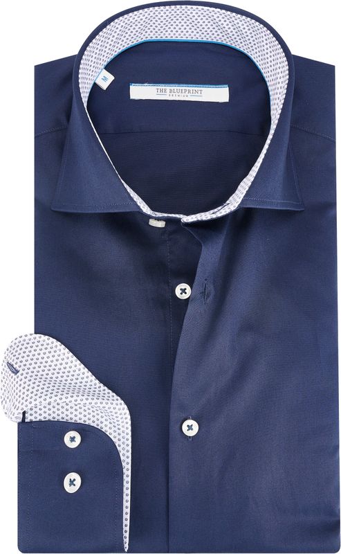 The Blueprint trendy overhemd met lange mouwen bp54-3