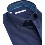 The Blueprint - Overhemd - Blauw - Katoen