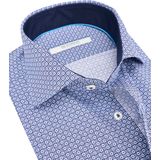 The BLUEPRINT - Premium - Overhemd - Blauw - LM BP55-5 - Lange Mouwen