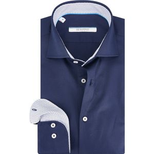 The Blueprint - Overhemd - Blauw - Katoen