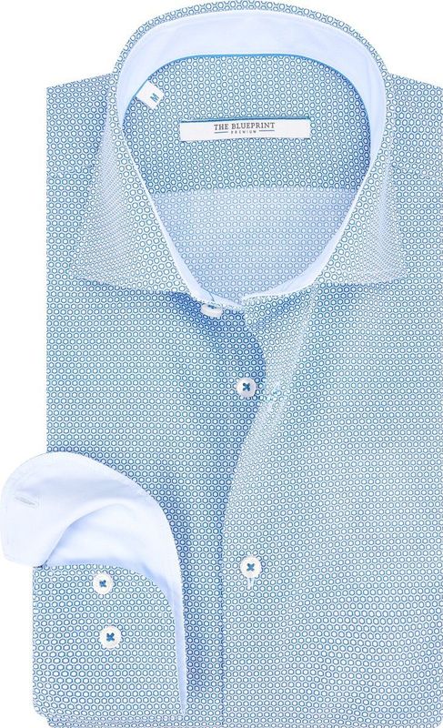 The BLUEPRINT Premium - Overhemd - Wit - LM BP56-5 - Lange Mouwen