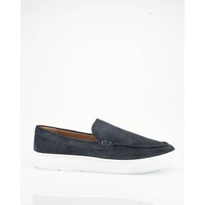 Campbell - Gregory Loafers - Navy - Leer