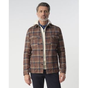 Campbell - Walker - Overshirt - Bruin - Ruitpatroon