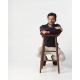 Campbell - Percy - Polo - Night Sky Melange - Heren - Long Sleeve