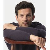 Campbell - Percy - Polo - Night Sky Melange - Heren - Long Sleeve