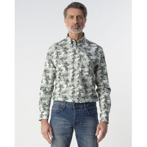 Campbell - Casual Overhemd LM - Duck Green - Heren Overhemd