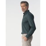 Campbell - Casual Overhemd - Groen - 100% Katoen