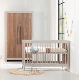 Europe Baby Vittoria III Kledingkast 2-Deurs - Cashmere / Walnut