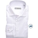 Ledub - Overhemd - Wit - 100% Katoen - Haifisch Kraag - Lange Mouwen