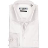 Ledub - Modern Fit Overhemd - Wit - 100% Katoen - Strijkvrij
