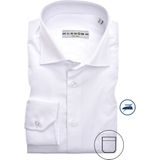 Ledub - Modern Fit Overhemd - Wit - 100% Katoen - Strijkvrij