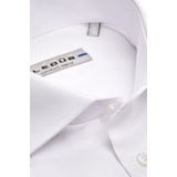 Ledub - Overhemd - Wit - Katoen/Polyester - Haifisch Kraag - Lange Mouwen