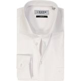 Ledub - Overhemd - Wit - Katoen/Polyester - Haifisch Kraag - Lange Mouwen