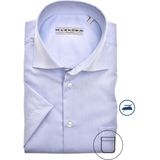 Ledub - Modern Fit Overhemd - Lichtblauw - 100% Katoen - Strijkvrij