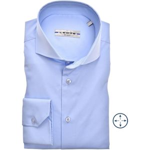 Ledûb Overhemd Modern Fit Lichtblauw