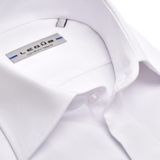 Ledub - Modern Fit Overhemd - Wit - Strijkvriendelijk - Heren