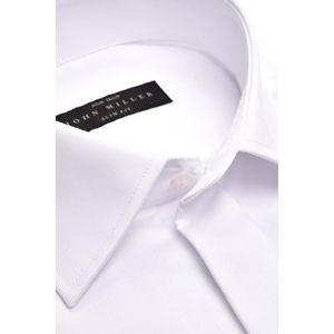 John Miller - Overhemd - Wit - Katoen
