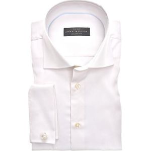 John Miller - Overhemd - Ecru - Katoen - Strijkvrij