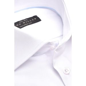 John Miller - Overhemd - Spierwit - 100% Katoen - Tailored Fit