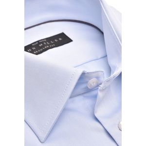John Miller - Regular Fit Overhemd - Lichtblauw - Katoen
