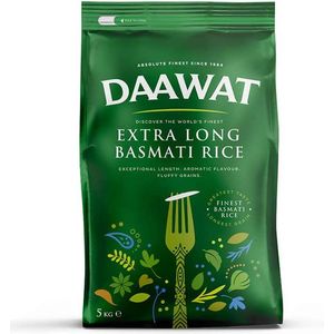 Daawat Extra Lange Premium Basmati Rijs - 5kg