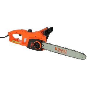 Kibani Kettingzaag Elektrisch – 1800W – Zwaardlengte 40 cm - Zaagt tot Ø 37.5 cm