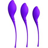 Vagina Kegels Trainer Set - Paars