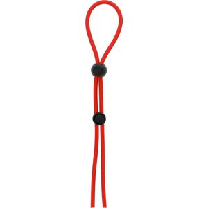 Dream Toys Cockring ALL TIME FAVORITES STRETCHY LASSO CAGE Rood