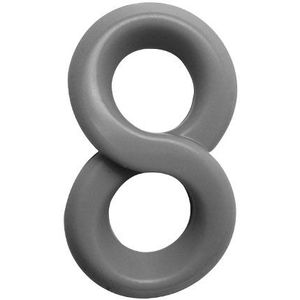 Cockring in 8-Vorm - Grijs