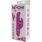 Naghi NO.42 Oplaadbare Duo Vibrator met Beads