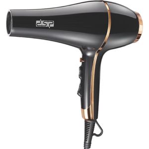 Dsp - Ac5413 - Föhn - Zwart - 2000W - 220-240V