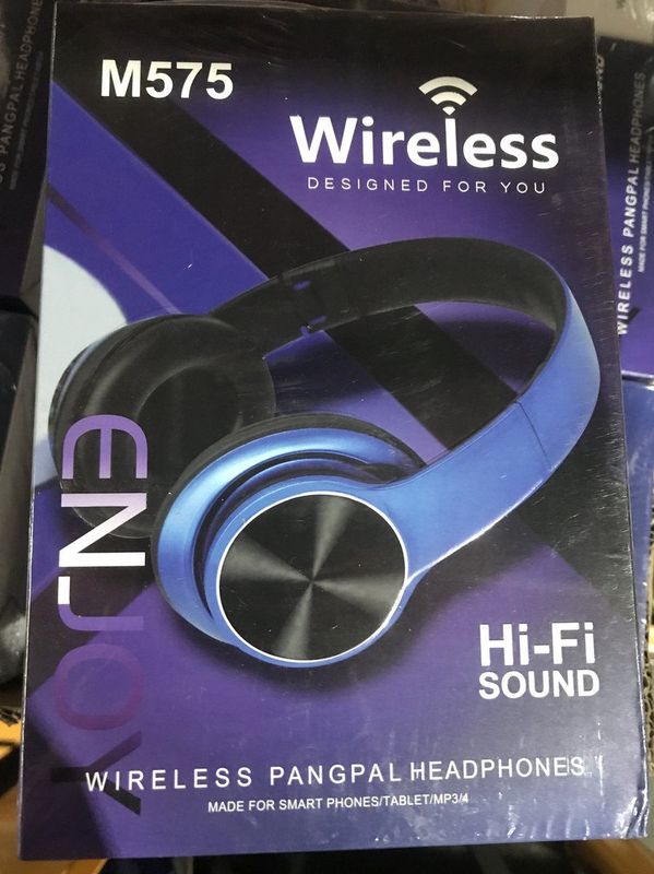 Draadloze - V5.0 Edr-hoofdtelefoon - Blauw - Bluetooth - Over-ear Koptelefoon met Hi-Fi Sound