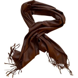 Premium kwaliteit dames sjaal / Wintersjaal / lange sjaal - Bruin