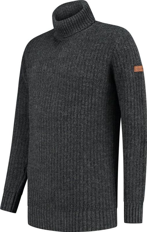 Travelin' Boda Coltrui Heren - Turtle neck - Donkergrijs