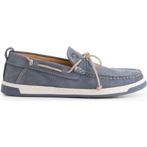 Travelin' Falmouth - Instappers - Blauw - Leer