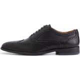 DenBroeck State St. Nette lage heren veterschoenen - Broques mannen - Zwart leer